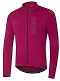 Spiuk Anatomic Jersey Maillot M/L, Hombre, Rojo Burdeos, S