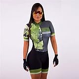 Camiseta de ciclismo de manga corta para mujer Jersey de ciclismo Equipo de ciclismo Ropa Bicicleta de montaña Triatlón Cremallera completa Longitud DFKE (Color : Kafitt 60 1, Size : SMALL)
