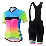 Ciclismo Jersey Conjuntos Mujeres Verano Manga Corta Camisetas MTB Ciclismo Camisa Top Riding Sport Bicicletas Ropa