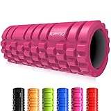 KG Physio Foam Roller - Rodillo Masaje Muscular para Piernas, Espalda y Brazos - Rulo Masaje Muscular Ultraligero Esencial para Liberar Tensiones Musculares - 33x12cm Rodillo Pilates