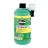 Slime 10125 Sellante de Reparación de Pinchazos de Neumático, Recarga de Kit de Reparación Inteligente, Apto para Coches, No Tóxico, Ecológico, 473 ml