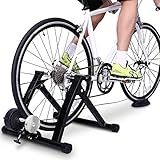 GAOTTINGSD Rodillo Bicicleta Entrenador de Bicicletas Soporte de Bicicleta Puesto magnético de Ejercicio Interior for Bicicletas de montaña y Carretera Fluid Bike Trainer Stand