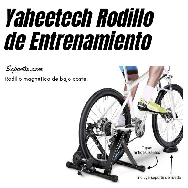 Yaheetech Rodillo de Entrenamiento para bicicletas de 26 a 28 pulgadas